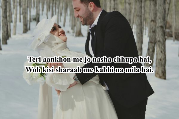 Hot romantic shayari in Hindi