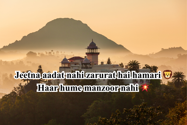 attitude motivational shayari in hindi​