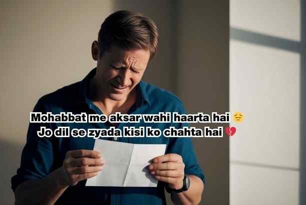 Sad shayari in Roman English 