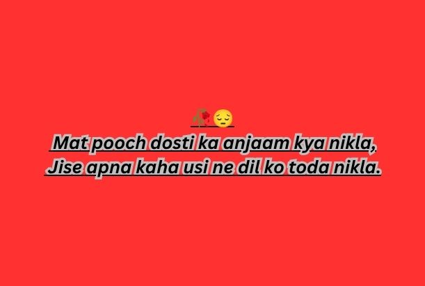 fake friends shayari​